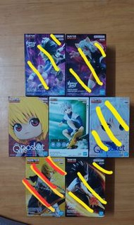 正版 Hunter x Hunter 全職獵人 Qposket 古拿比加 / 酷拉皮卡 B款 火紅眼 絕對時間 , 奇犽 / 基路亞 A款 正常， Vibration Stars 小剛 猜拳 剪刀 ,