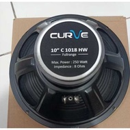 HW 10 Inch Curve Speaker 1018 Curve 1018HW Curve 10 Inch FullrangeHW