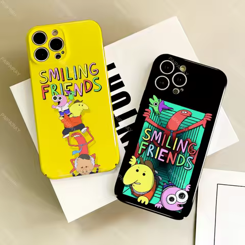 funny cartoon art anime S-Smiling F-Friends phone case For Samsung S 24 25 23 22 Ultra Plus A 04E 5G