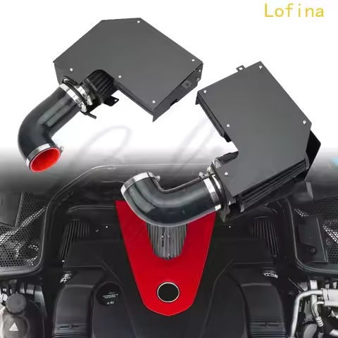 Benz M276 V6 Twin Turbo Engine Car Cold Air Intake Kit for C400 C450 C43 E43 AMG E400 CLS400 V6 3.0L