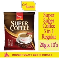 B0413 - Super Super Coffee 3 in 1 Regular - 20g x 10's
