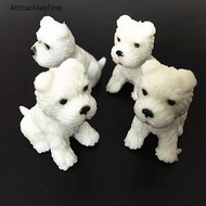 [AttractiveFine] 3CM Miniature Food Play Pet Puppy Kitten Plastic Toy Accessories Play House Doll Dog 6.1g Att