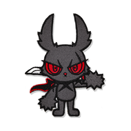 อาร์มปักติดเสื้อ DARK RABBIT STAND IRON PATCH