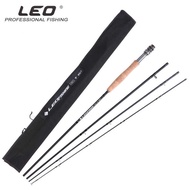 28010 LEO/LEO Four-Section Fly Fishing Rod 9 Feet 2.7m#4/5/6/7/8fly Fishing Rod