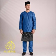 Baju melayu johor Baju melayu Teluk belengga kain cotton premium Ready stock