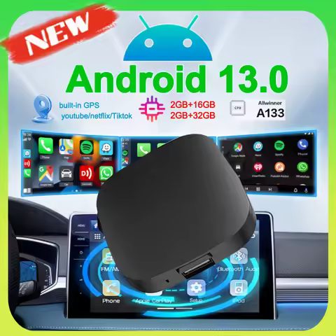 New Carplay Ai Box Wireless Android Auto Wireless Carplay Adapter TV Box For Netflix YouTube Car Int
