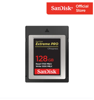 SanDisk Extreme PRO® CFexpress™ Card Type B, SDCFE 128GB, 1700MB/s R, 1200MB/s W, 4x6 - SDCFE-128G-GN4NN