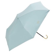 [because] Heat Cut Ribbon Print Mini (2款色) - 蝴蝶繩結小圓邊輕量摺傘