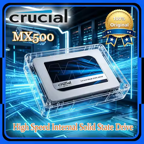 Crucial MX500 BX500 SSD High Speed Internal Solid State Drive 240G 500GB 1TB 2TB 3D NAND SATA 2.5-in