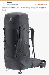 Deuter Aircontact Core 50+10L Hiking Backpack