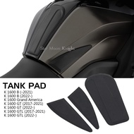 Motorcycle Side Fuel Tank pad For BMW K1600B K1600GT K1600GTL K 1600 Grand America Protector Stickers Knee Grip Traction