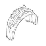 51719498283 51719498284Applicable23 - 24 Bmw 740i Mudguard