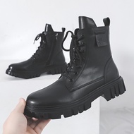 KY/16 Dr. Martens Boots Men's Autumn and Winter High-Top Leather Platform Height Increase Device Boots Mechanical Style