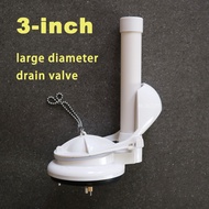 Toilet 3-inch/2-inch drain valve large diameter flush valve Toilet water tank accessories Suitable f
