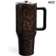 40oz Tumbler Thermos Bottle with Straw Tumbler Aquaflask Tumbler Stainless Steel Water Bottle