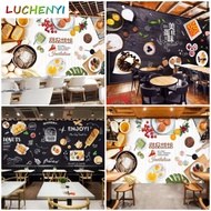 Custom wallpaper mural  European Bakery Food Wallpaper Murals Dessert Shop Cake Shop Restaurant Back