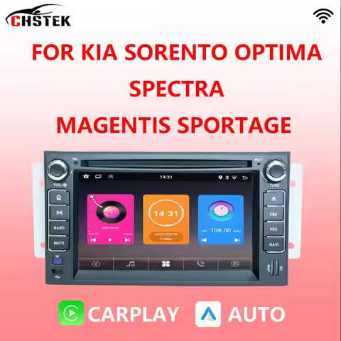 CHSTEK Car Radio Multimedia Carplay For Kia SORENTO OPTIMA SORENTO MAGENTIS SPORTAGE RONDO 2002-2006