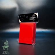 Mlikero Matte Card Sleeve 100 pcs. 91mm x 66mm Red