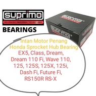Heavy Duty Sprocket Hub Bearing Suprimo 6203 Honda EX5, Class, Dream, Dream 110 Fi, Wave 110, 125,  