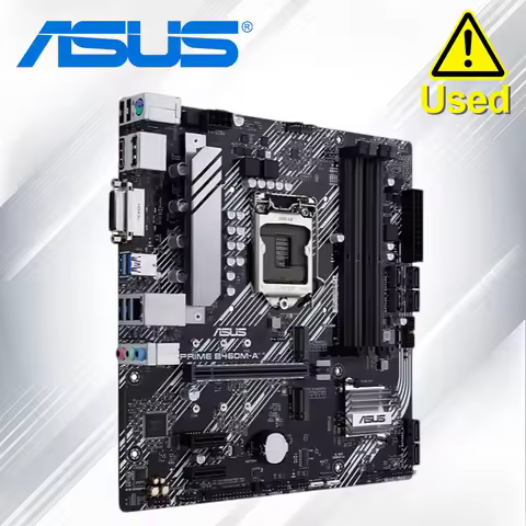 ASUS PRIME B460M-A/B460M-A R2.0 Two sets are randomly LGA1200 supports AURA SYNC RGB headers, dual M