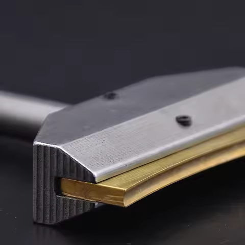 Fingerboard Fret Press Caul With Brass Insert For Guitar Bass