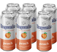 Bia Bỉ HOEGAARDEN peach vị đào lon 500ml
