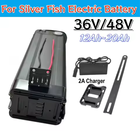 48V 20AH 17AH 15AH Silverfish Lithium Ion high power 250W 500W 750W 1000W 36V 20Ah 48V 18650 Battery