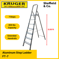 Kruger Aluminum Step Ladder FT-7 (7 Steps)