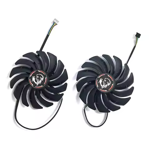 For Geforce MSI RTX 2070 2070S Gaming Z Card Cooling Fan PLD10010S12HH 95mm 4pin DC 12V 0.40A RTX207