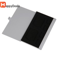 【New Arrival】Monolayer Aluminum 2 SD+ 4TF Micro SD Cards Pin StorageBox Case Holder