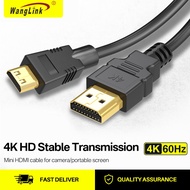 WangLink Mini HDMI to HMDI Cable 4K60Hz 3D High Speed Hdmi Cord 2M