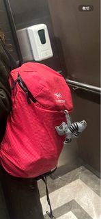ARC'TERYX KONSEAL 15L 始祖鳥多功能背包紅色登山包
