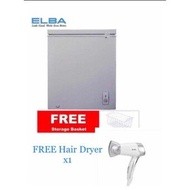 ELBA 190L CHEST FREEZER EF-E1915(GR) (FREE HAIR DRYER)