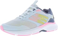 Fila Memory Trexler 3 Womens Shoes Size 7, Color: Grey/Pink/Yellow