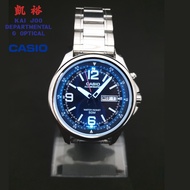 Casio Men's Super Illuminator Black Dial With Day & Date Display Quartz Watch