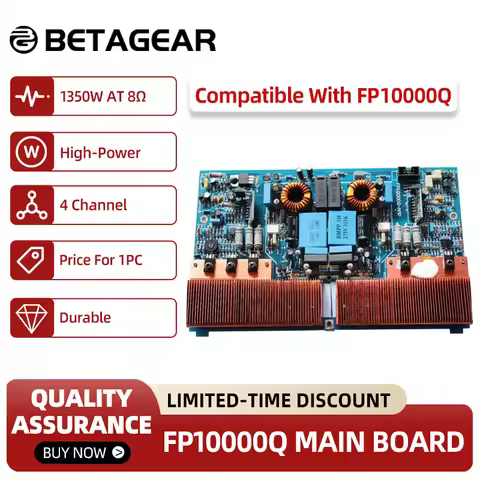 Betagear fp10000q main board amplifier main board 4 channel amplifiers 2500w* professional amplifier