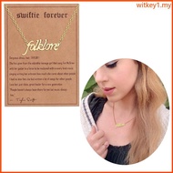 WIT Adjustable Length Neck Chain 1989 Album Theme Pendant Necklace for Music Lover