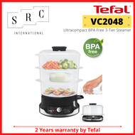 Tefal VC2048 Ultracompact 3-Tier Steamer