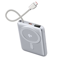 AIRDROPTECH Qi2  Magsafe 15W Magnetic Wireless Powerbank 10000mAh Fast Charging Power Bank Built-in 