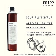 DRiPP Sour Plum Syrup (Sirup Rasa Buah Plum)