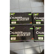 [READY STOCK] ESR Cylinder Block Kit Yamaha Y125ZR 56mm 57mm 58mm 59mm | Set Piston Ring Lengkap | R