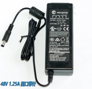 ☃❈ 2023 POE switch adapter Eurotel ADS-65LSI-48N-1 53060E round port with pin 53V1.13A