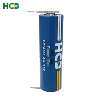 HCB ER14505 With Solder Pins AA 3.6V Primary Lithium Battery for LoRa IoT Smoke Alarms Sensors GPS T