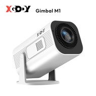 XGODY Gimbal M1 Smart Proyektor 720P 200 Ansi Lumens  WiFi6 Bluetooth 5.0