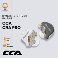 CCA CRA Pro In Ear Earphone Single Dynamic Driver with Mic