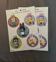 Labubu香港機場限定貼紙