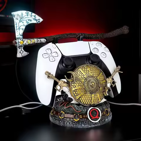 2025 New God of War Game For PS5/Xbox/PS4 Controller Creative Stand Unique Gamepad Holder Desktop De
