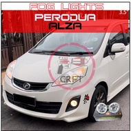 SC561 Perodua Alza Lampu Sport Fog Lights Foglamp Fog Lamp Kereta Car FREE mentol Bulbs