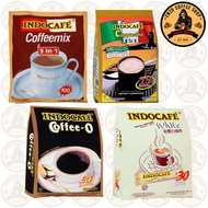 INDOCAFE INSTANT COFFEE - 3 IN 1 COFFEEMIX, 5 IN 1 CAPPUCCINO, INDOCAFE WHITE, COFFEE O / INDOCAFE I