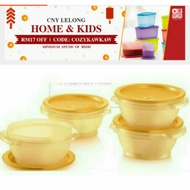 Tupperware 2017 cny gold small one touch bowl 400ml